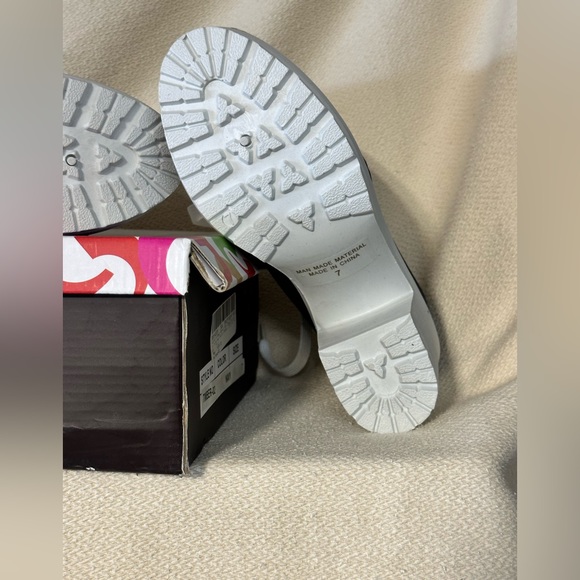 Refresh women’s chunky heal shows sz 7 nwt Navy - Picture 7 of 7